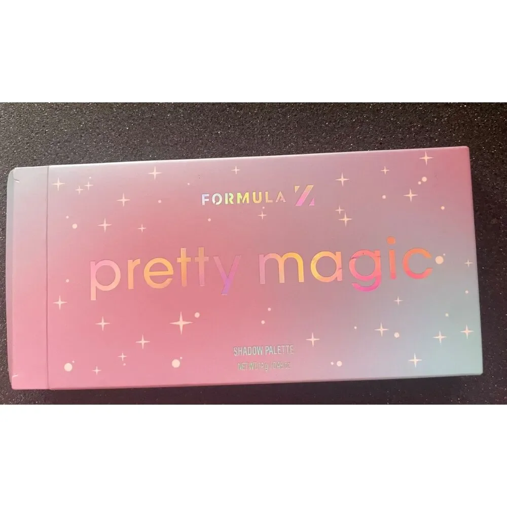 Formula Z Pretty Magic 12-Pan Eyeshadow Palette Matte Shimmer Metallic